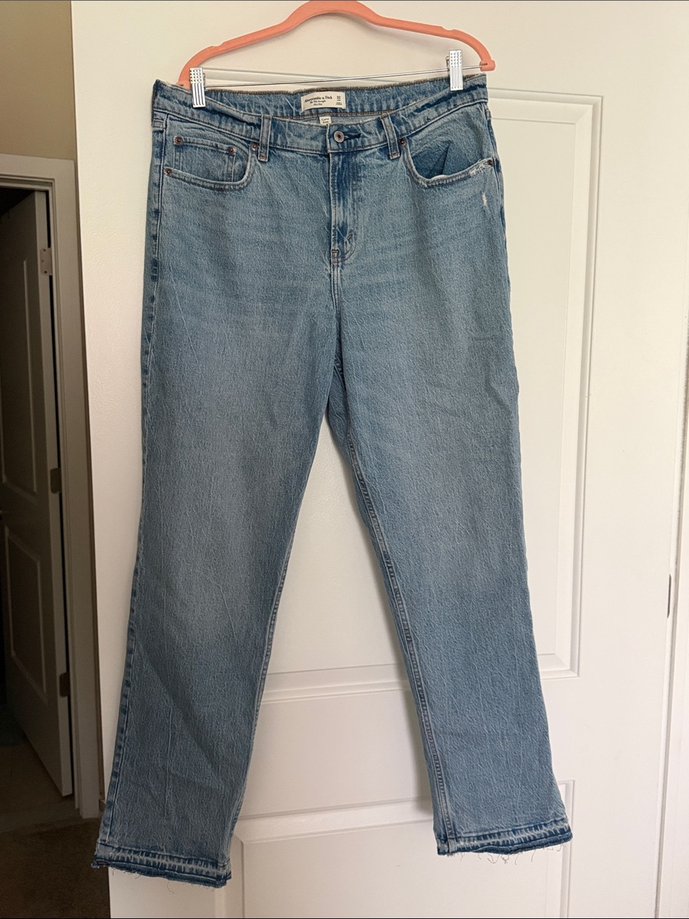 Abercrombie curve love mid rise the 90s straight